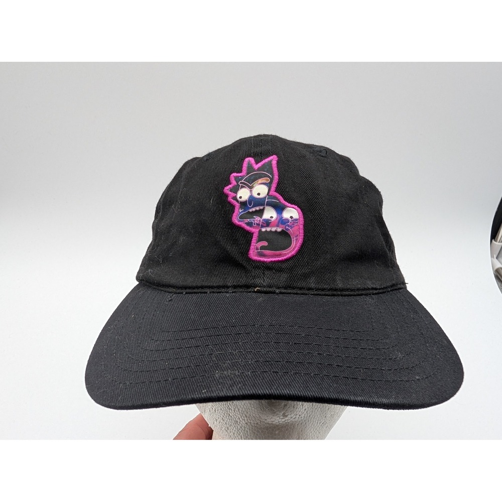 Rick and Morty Adult Swim Black Baseball Cap Hat Rick Sanchez Graphic Adjustable